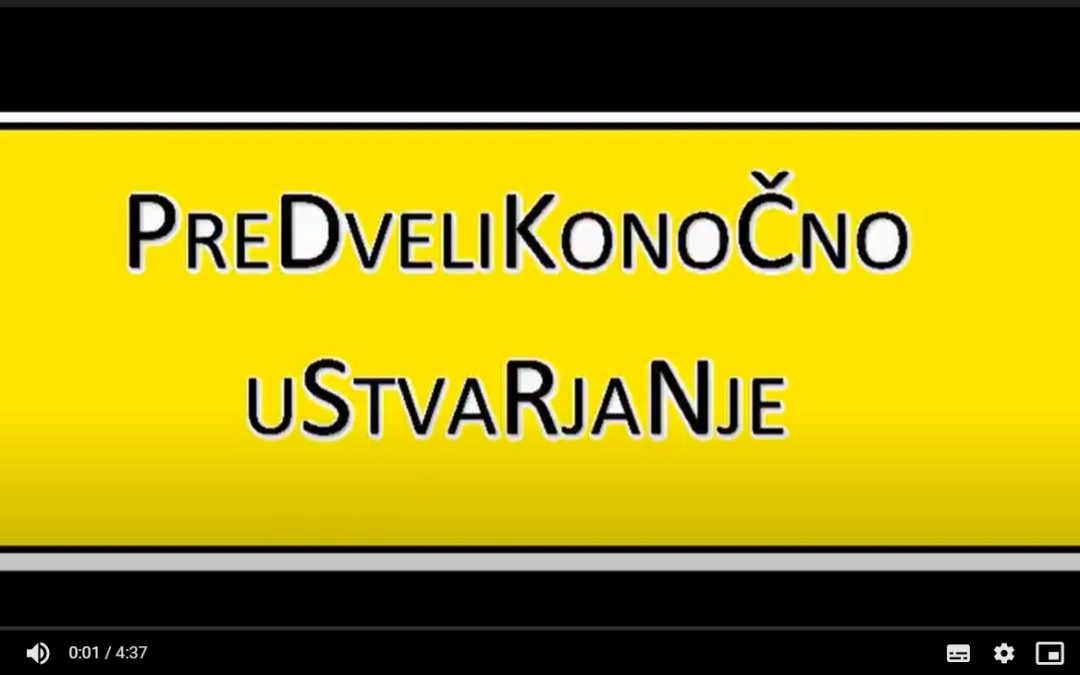 PREDVELIKONOČNO USTVARJANJE